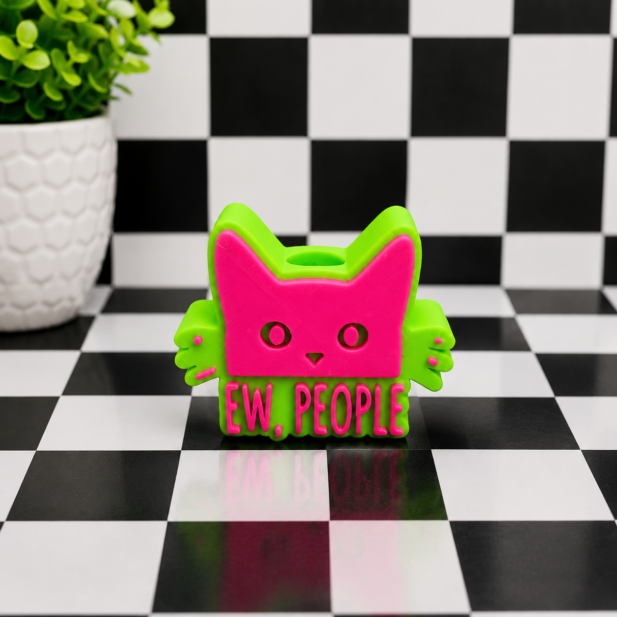 Ew, People! | 3D Printed Straw Topper