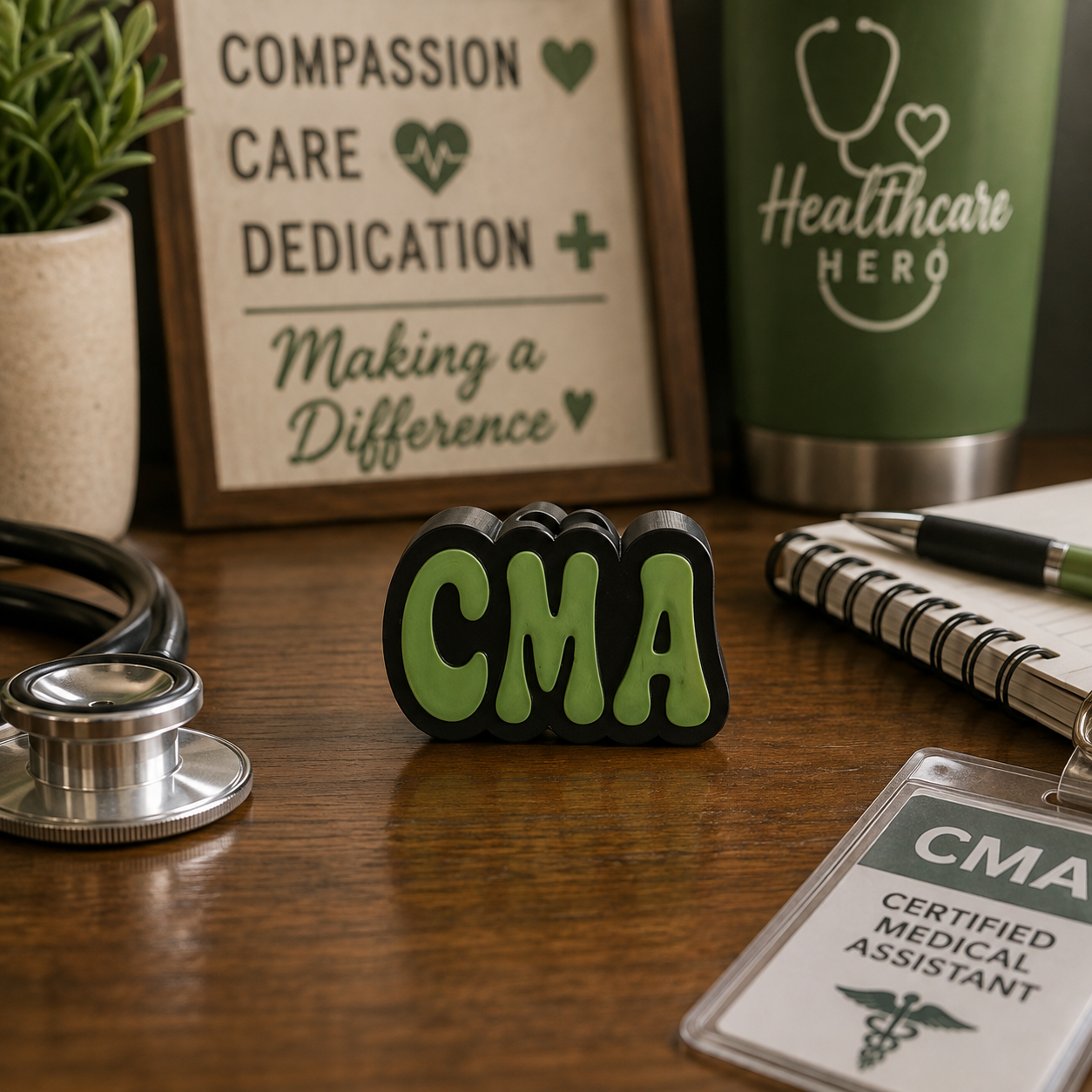 CMA | 3D Printed Straw Topper