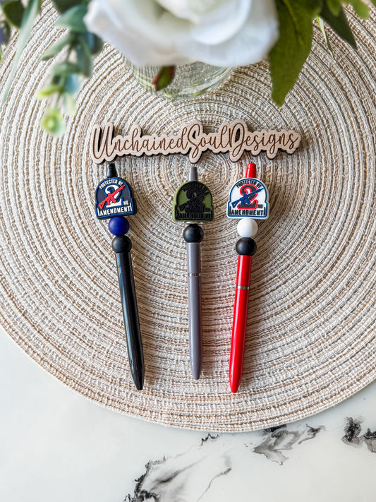 Second Amendment | Beaded Pen