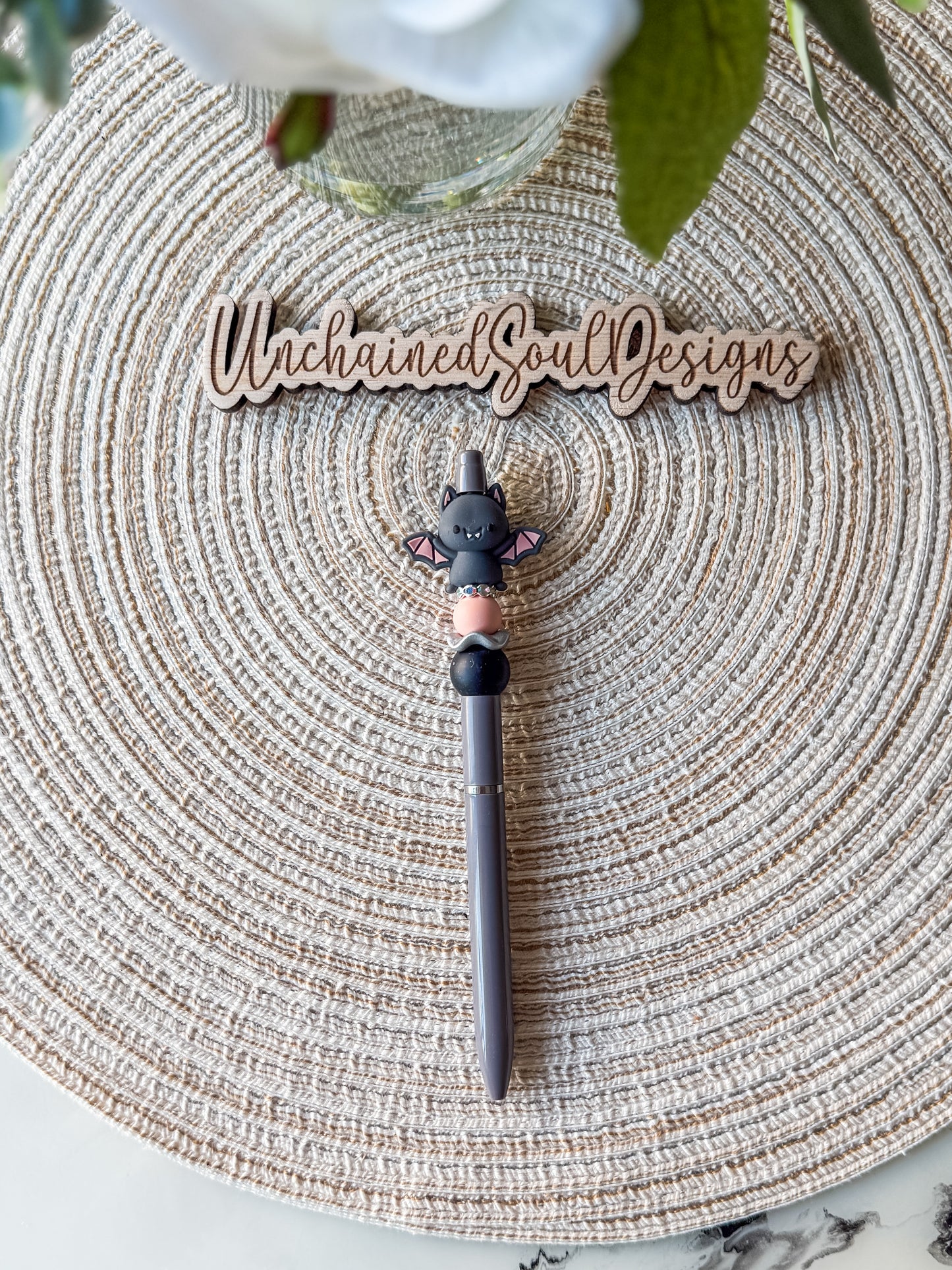 3D Bat| Beaded Pen