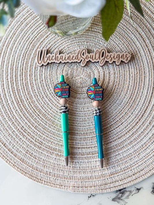 It’s okay…| Beaded Pen