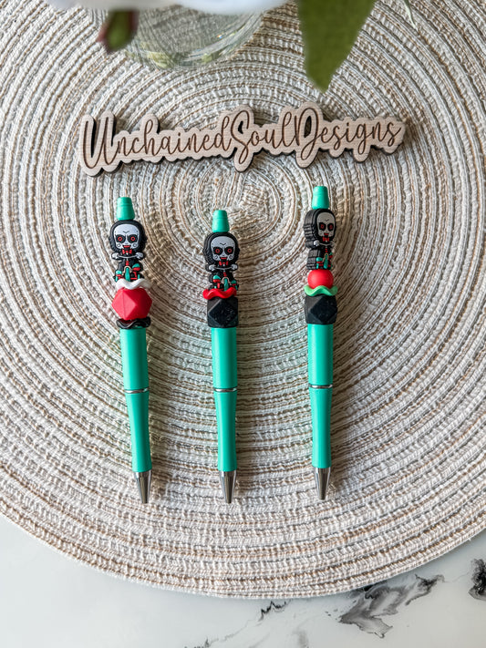 Scary Doll| Beaded Pen