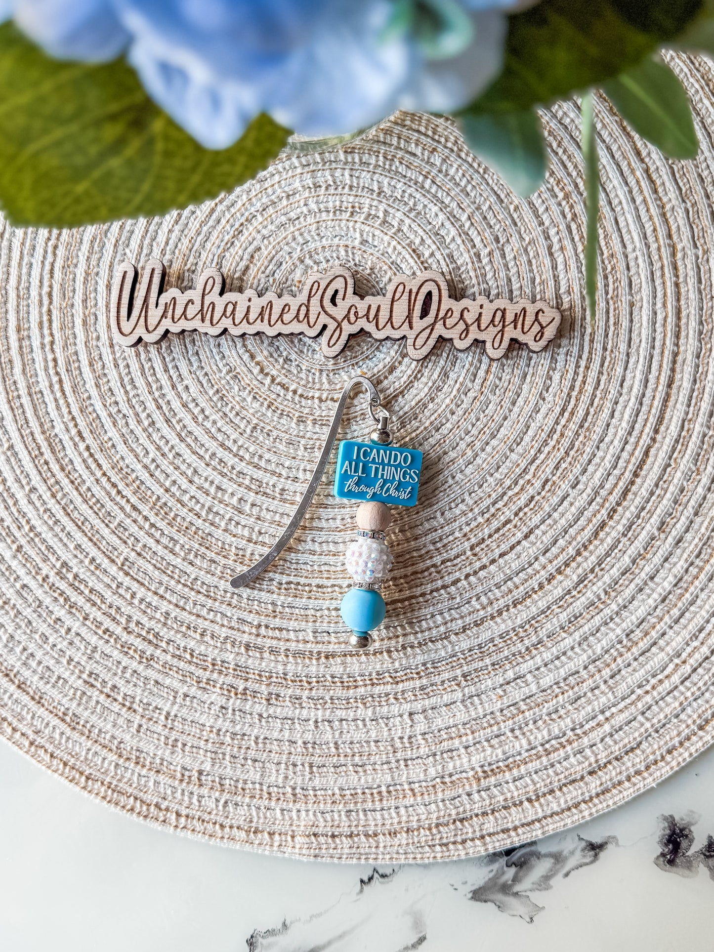 I Can Do All Things Through Christ| beaded Bookmark