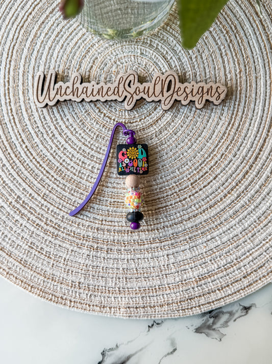 God Is Good All The Time| Beaded Bookmark