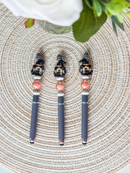 Fall Gnomes| Beaded Pen Stylus