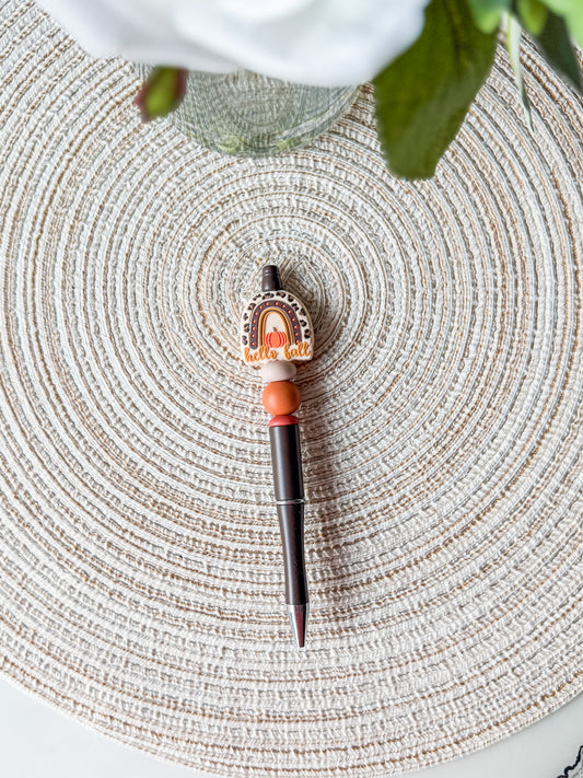 Hello Fall| Beaded Pen