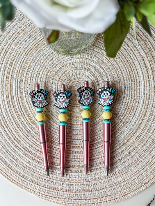 BOO-JEE Ghost| Beaded Pen