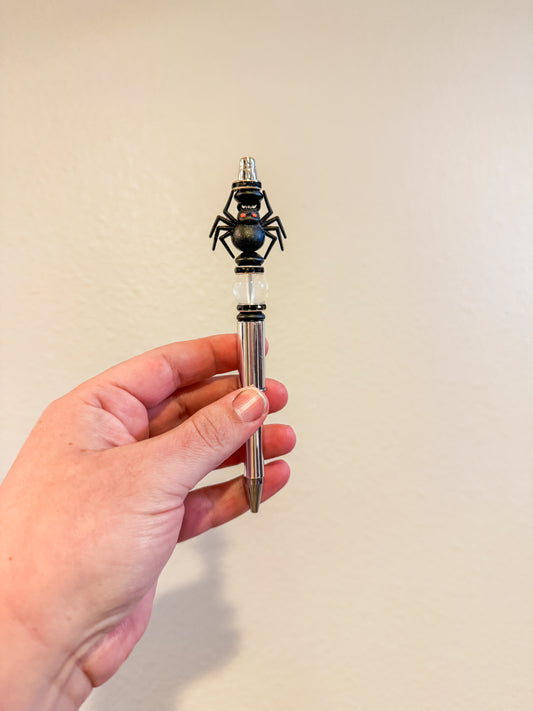 3D Spider Beaded Pen