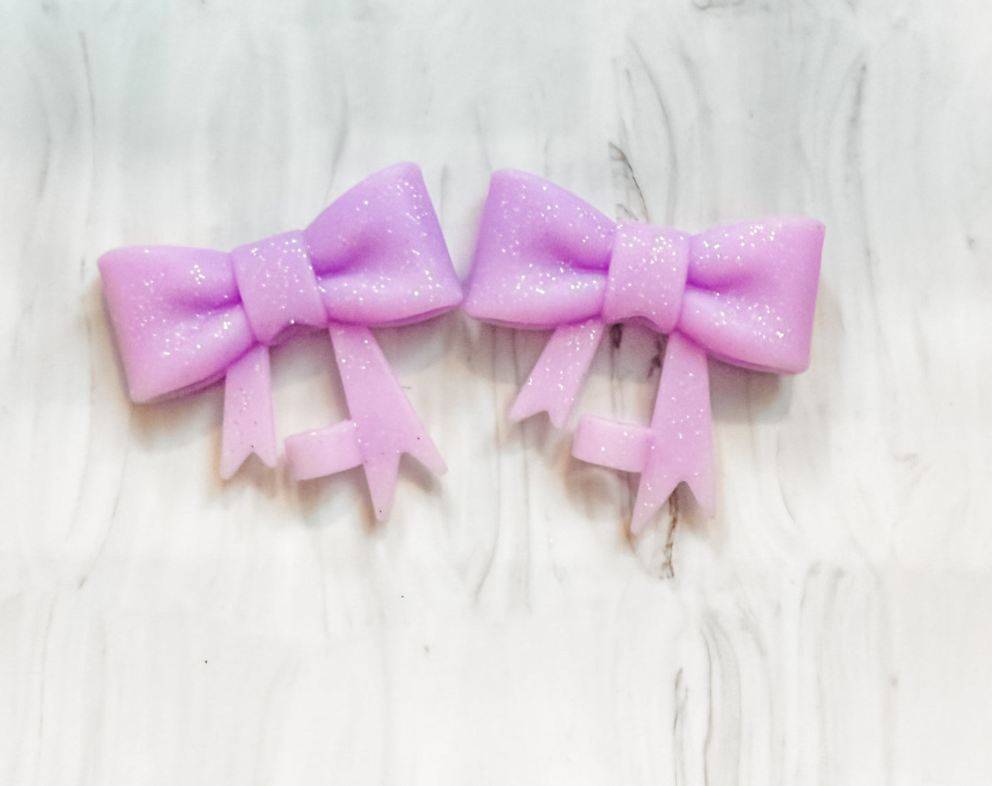 Blue Bow Keychain