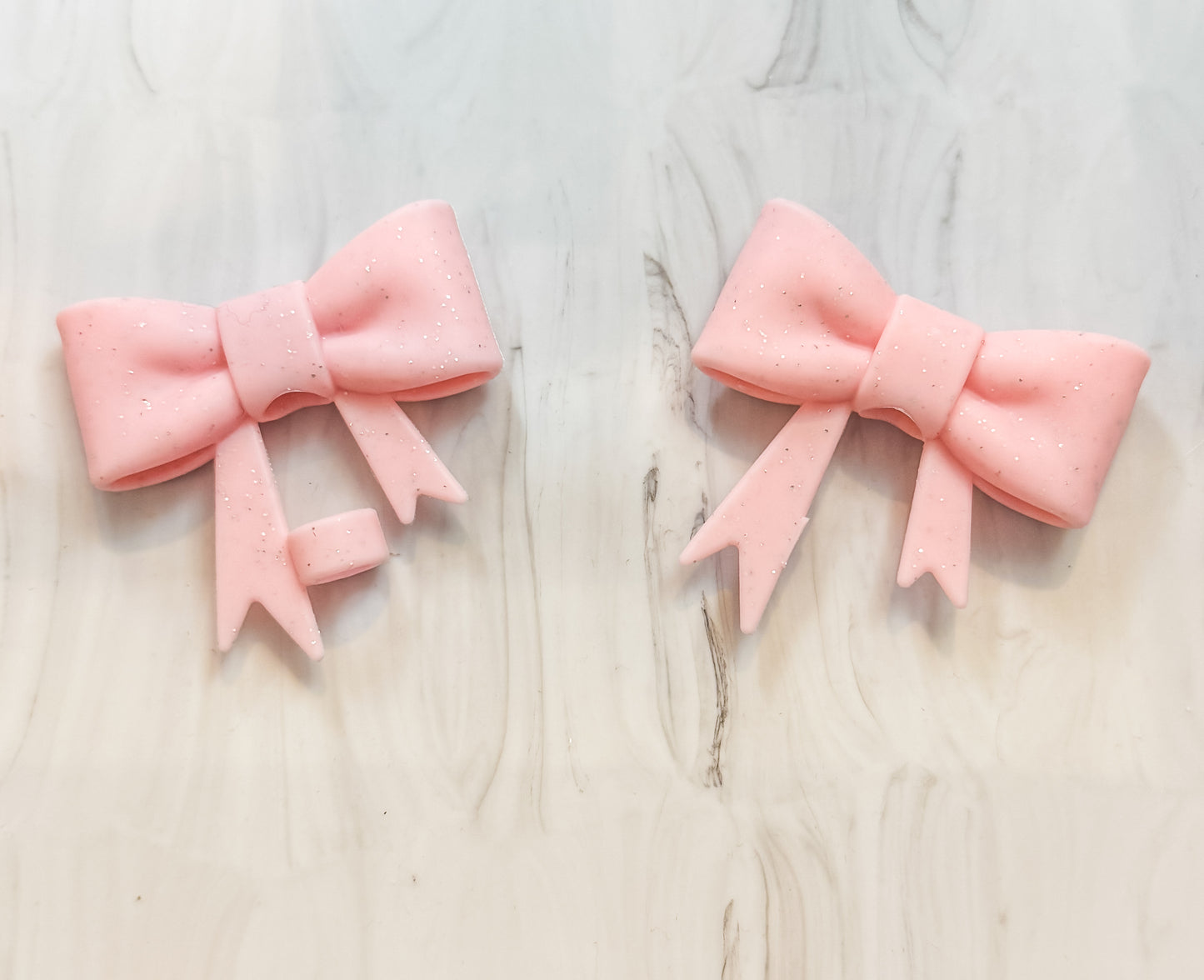 Blue Bow Keychain