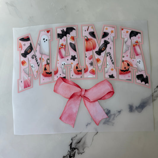 Mama-Spooky-Bow| Adult Tee