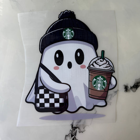 Boujee Ghost with Coffee| Adult or Youth