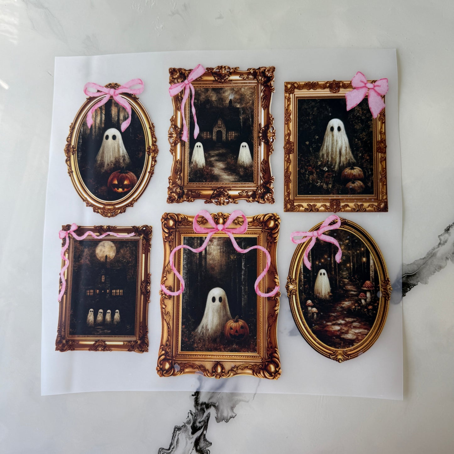 Ghost Picture Frame| Adult Tee