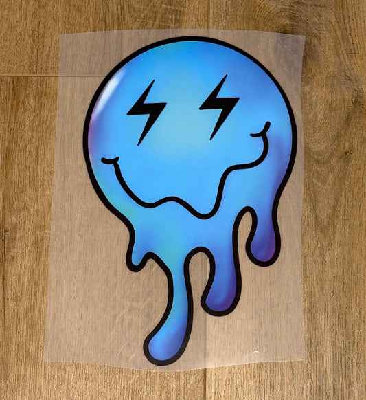 Smiley Drip Face| Adult Apparel