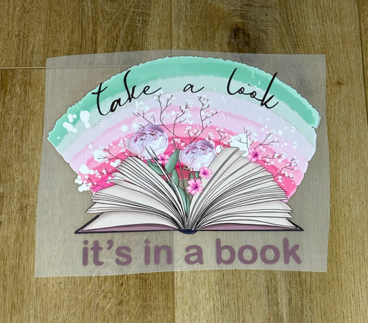 Take a Look It’s in a Book| Adult Apparel