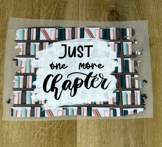 Just One More Chapter| Adult Apparel