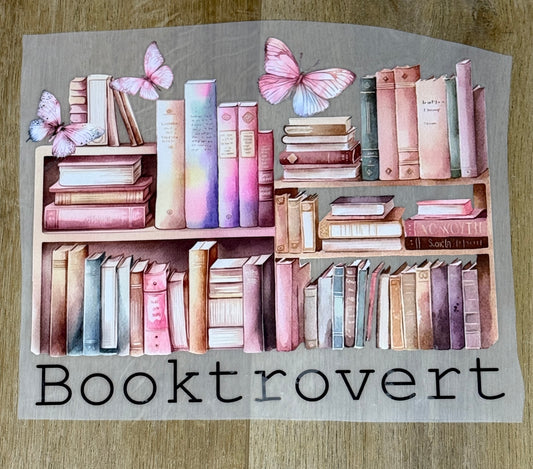 Booktrovert| Adult Apparel