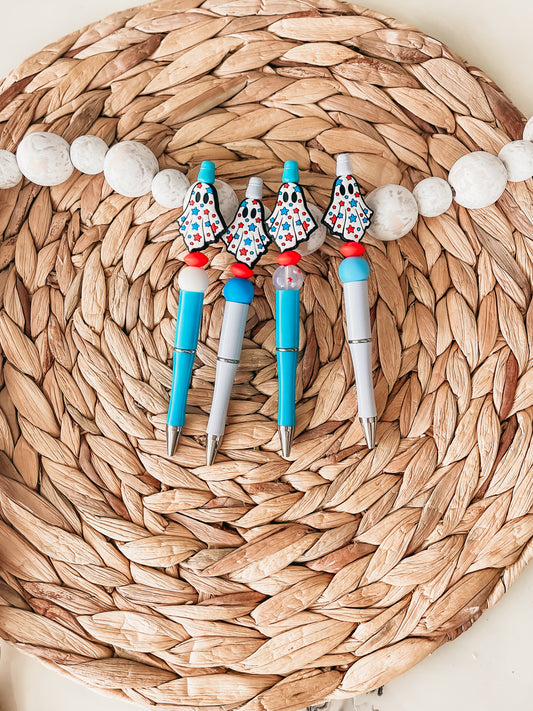 2D America Ghost with Stars| Pen