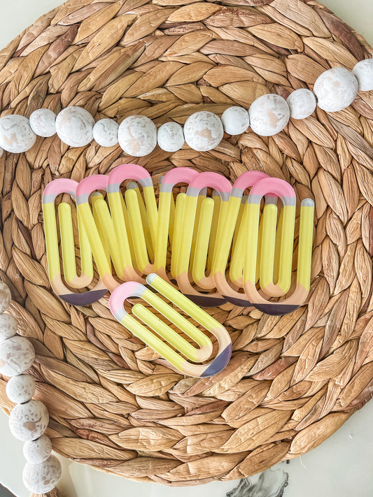 Pencil Jumbo Paperclip Bookmark