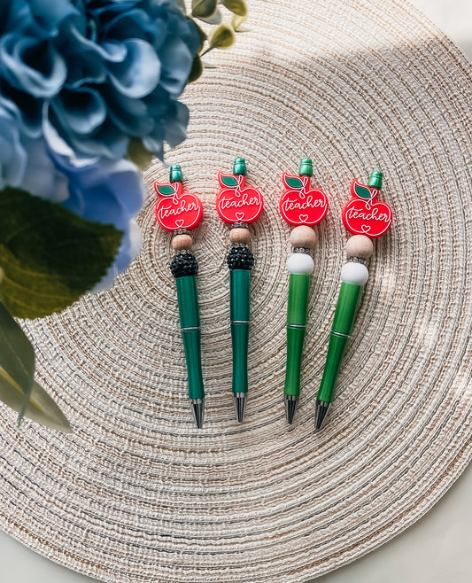 Teacher with Apple| Pen