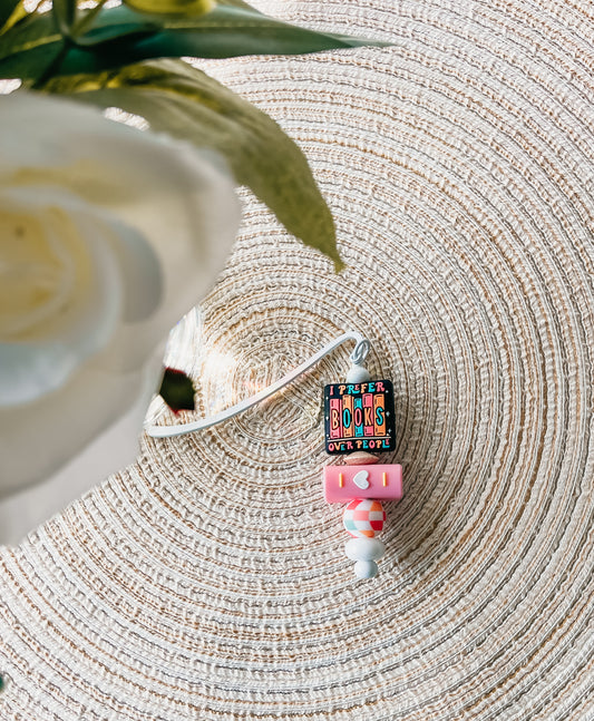 I Prefer Books Over People| bookmark