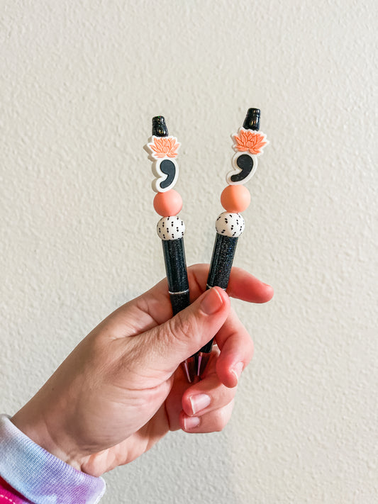 Lotus Semi Colon| Pen