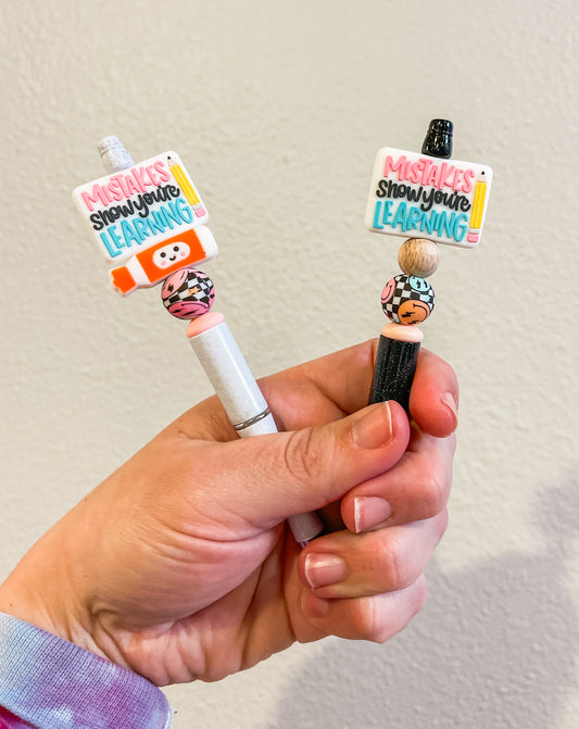 Mistakes Show your Learning| Pen