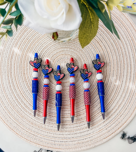 3 Hearts America Pen