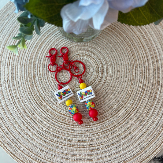 Peace-Love-Understand| Bar Keychain