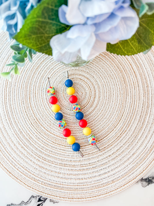 Autism Awareness Puzzle| Cup or Luggage Charm