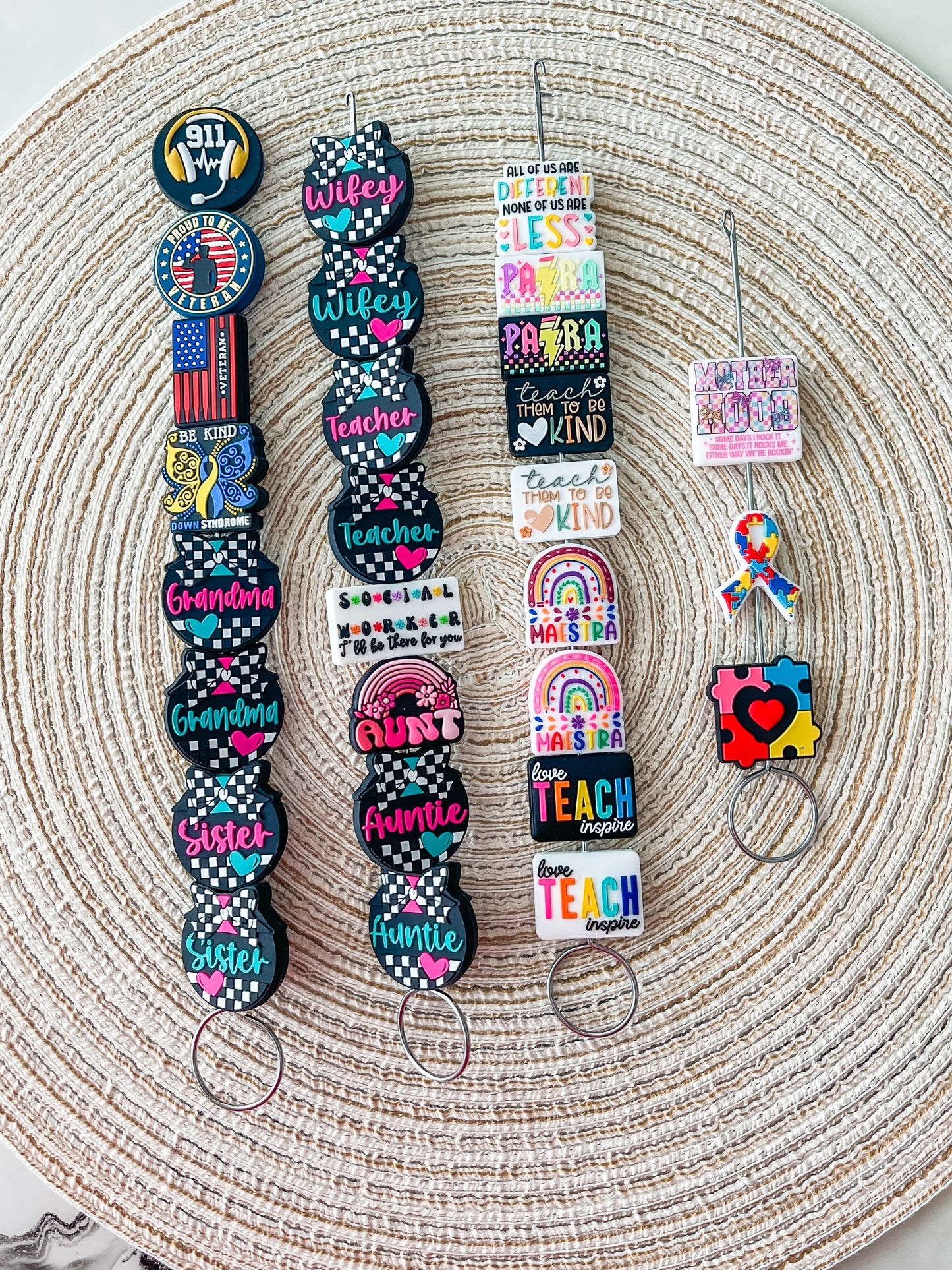 Custom Straw Charms