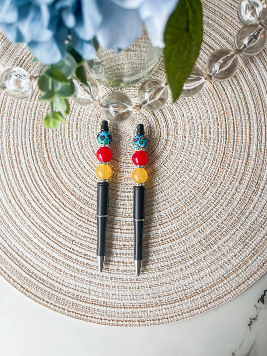 Autism (Leopard) Puzzle Piece Pen