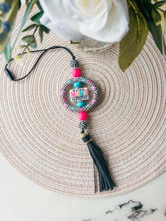 Weird Moms Build Character One Coffee at a Time| Car Charm