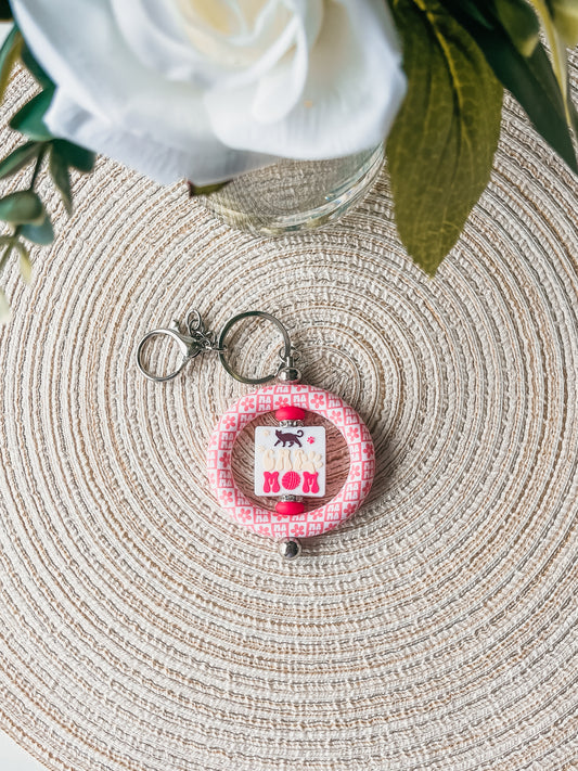 Cat Mom| Mini Keychain