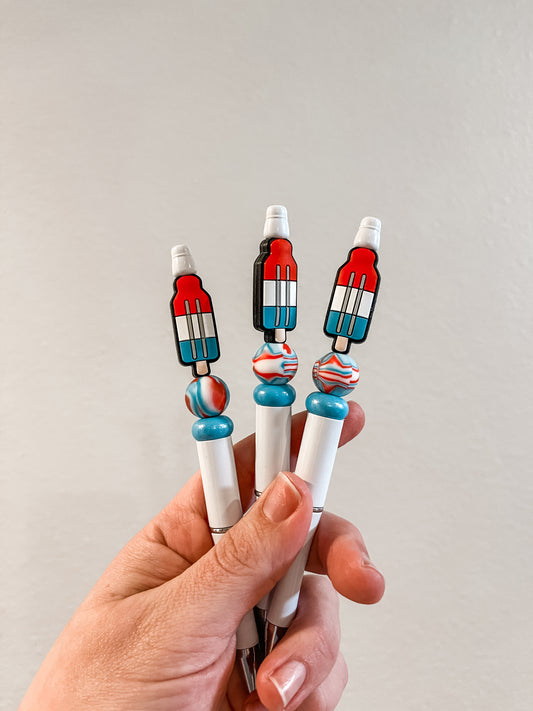 Red White and Blue Popsicle| Pen