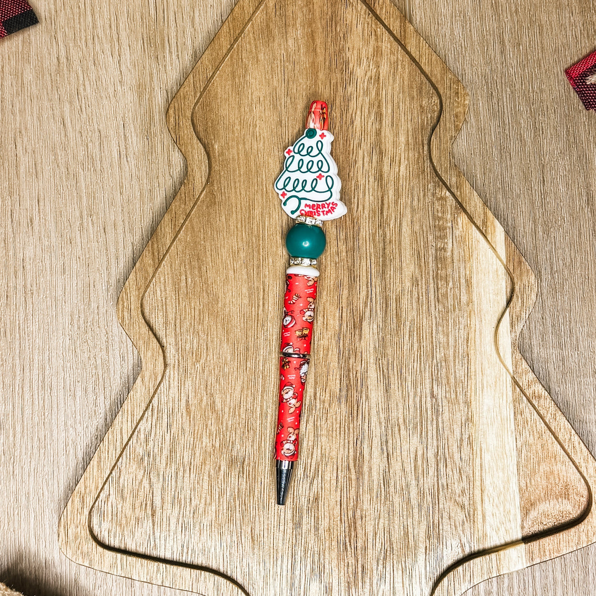 Christmas Stethoscope Tree Pen