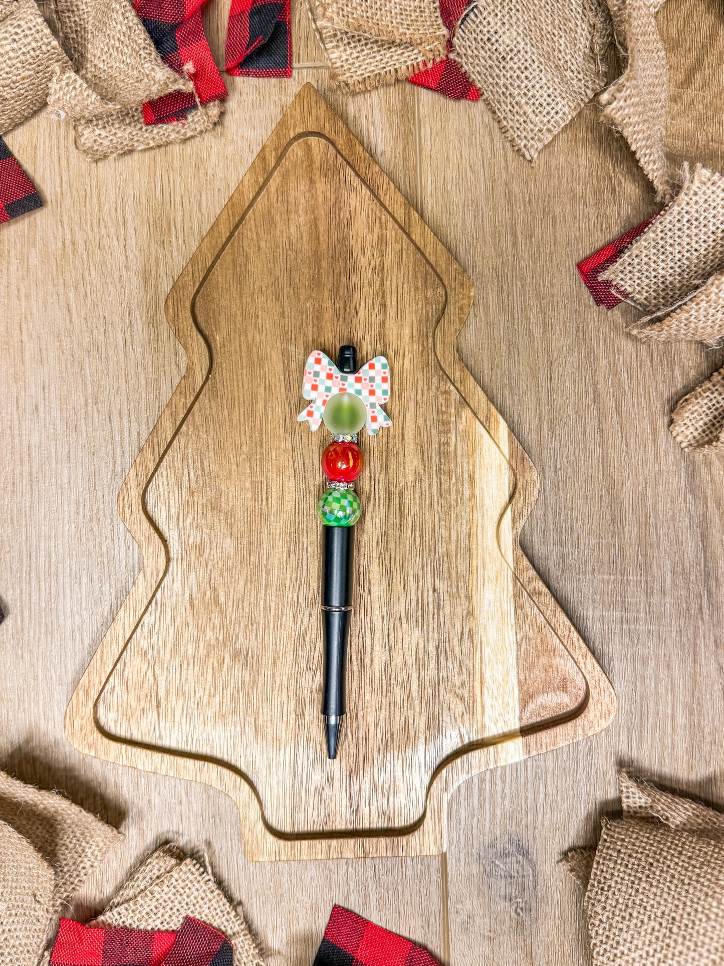 Christmas Bow Pens