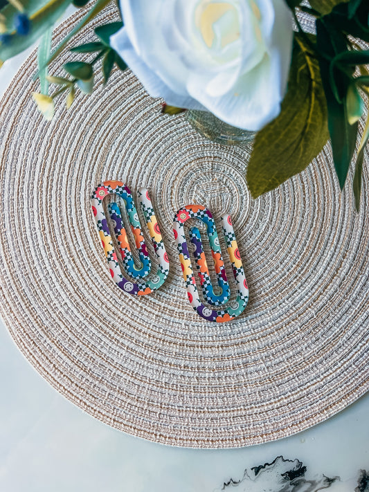 Retro Smiley Jumbo Paperclip