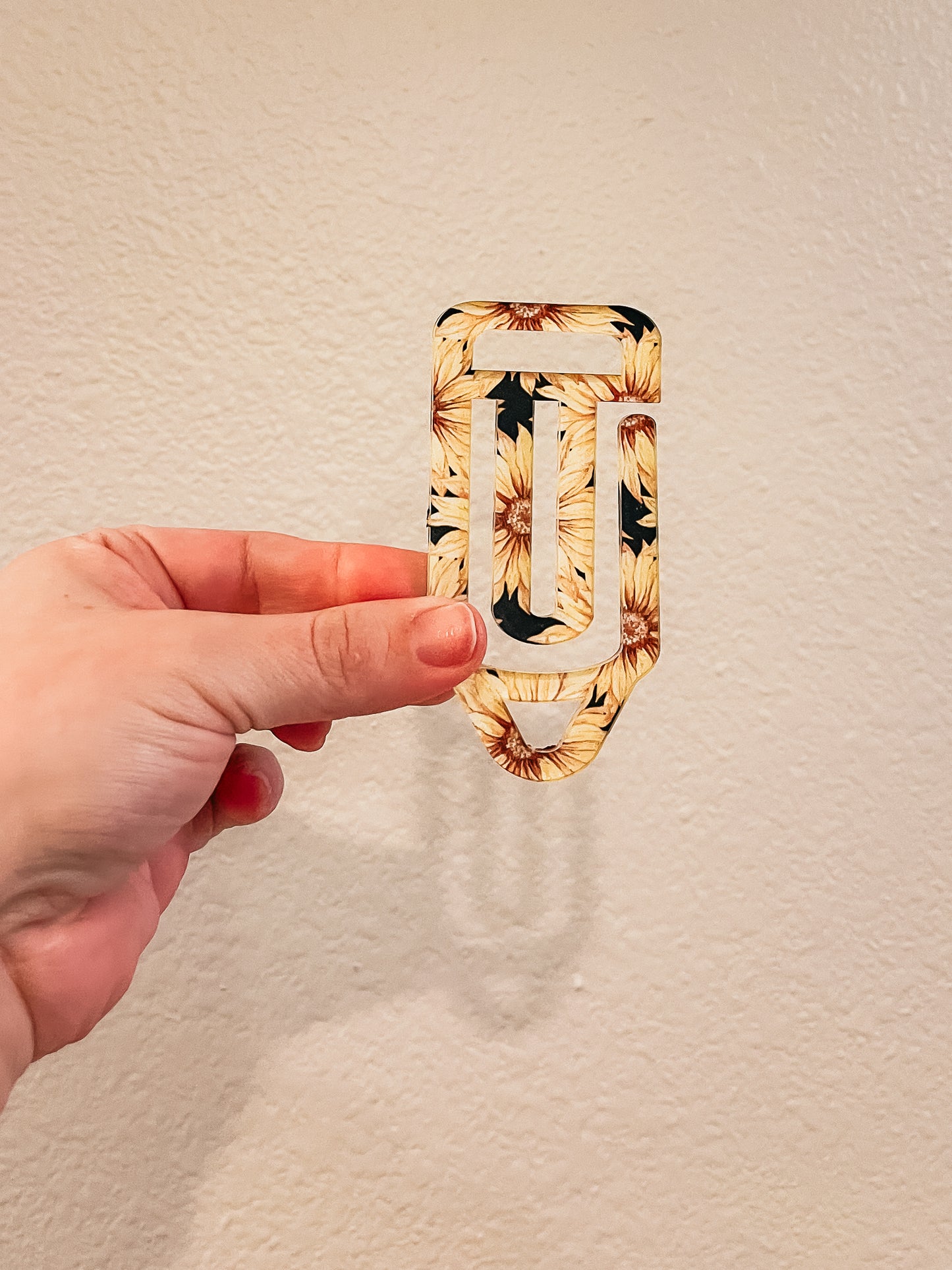 Sunflowers Jumbo Paperclip
