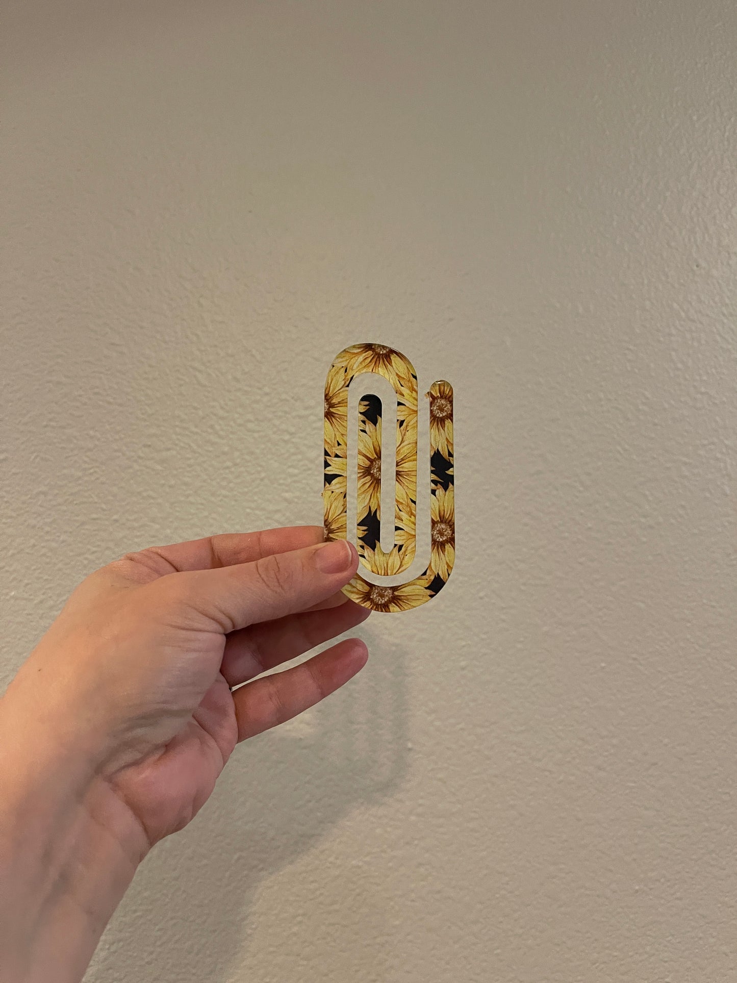 Sunflowers Jumbo Paperclip
