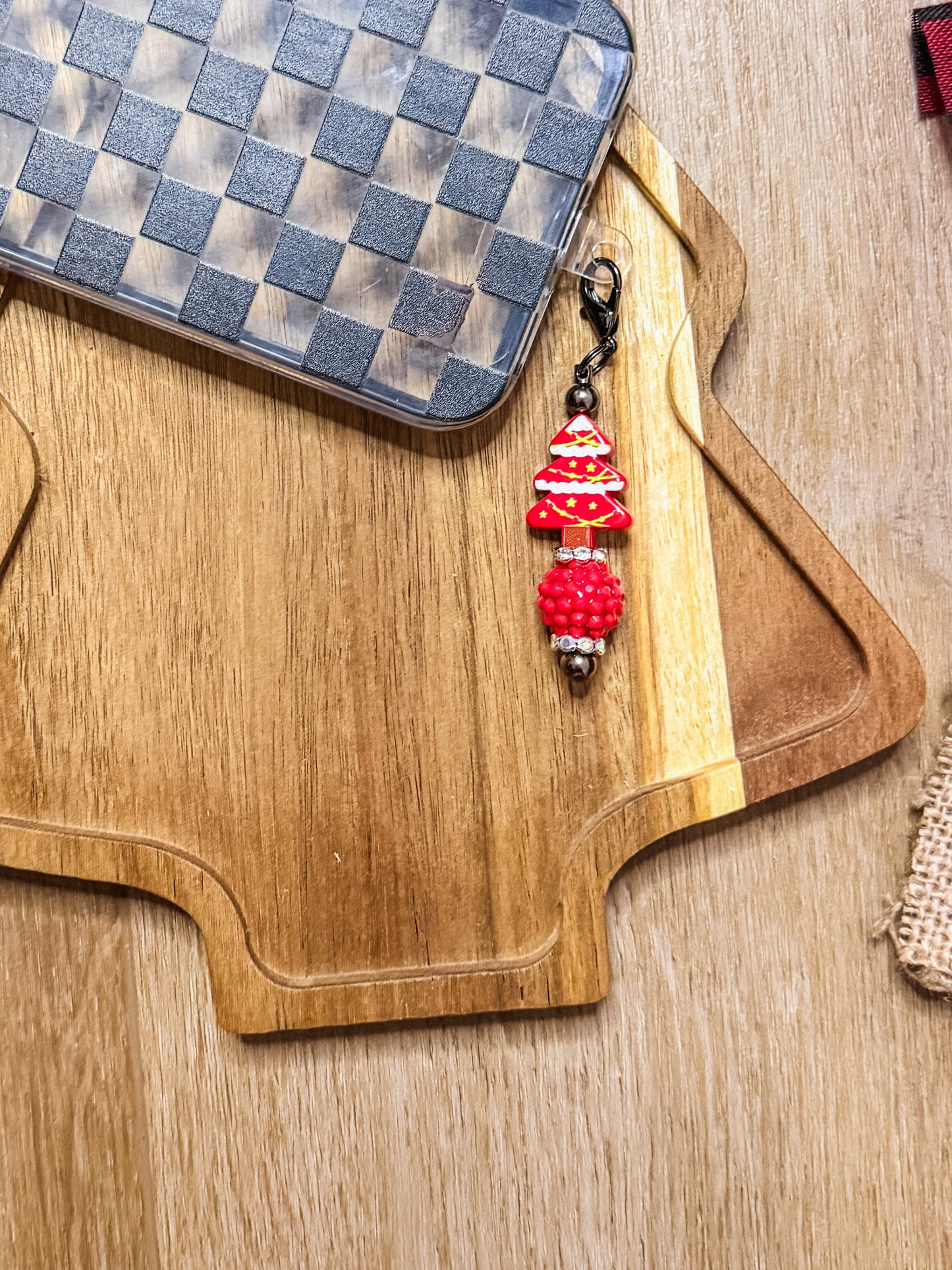 Christmas Tree Phone Charm