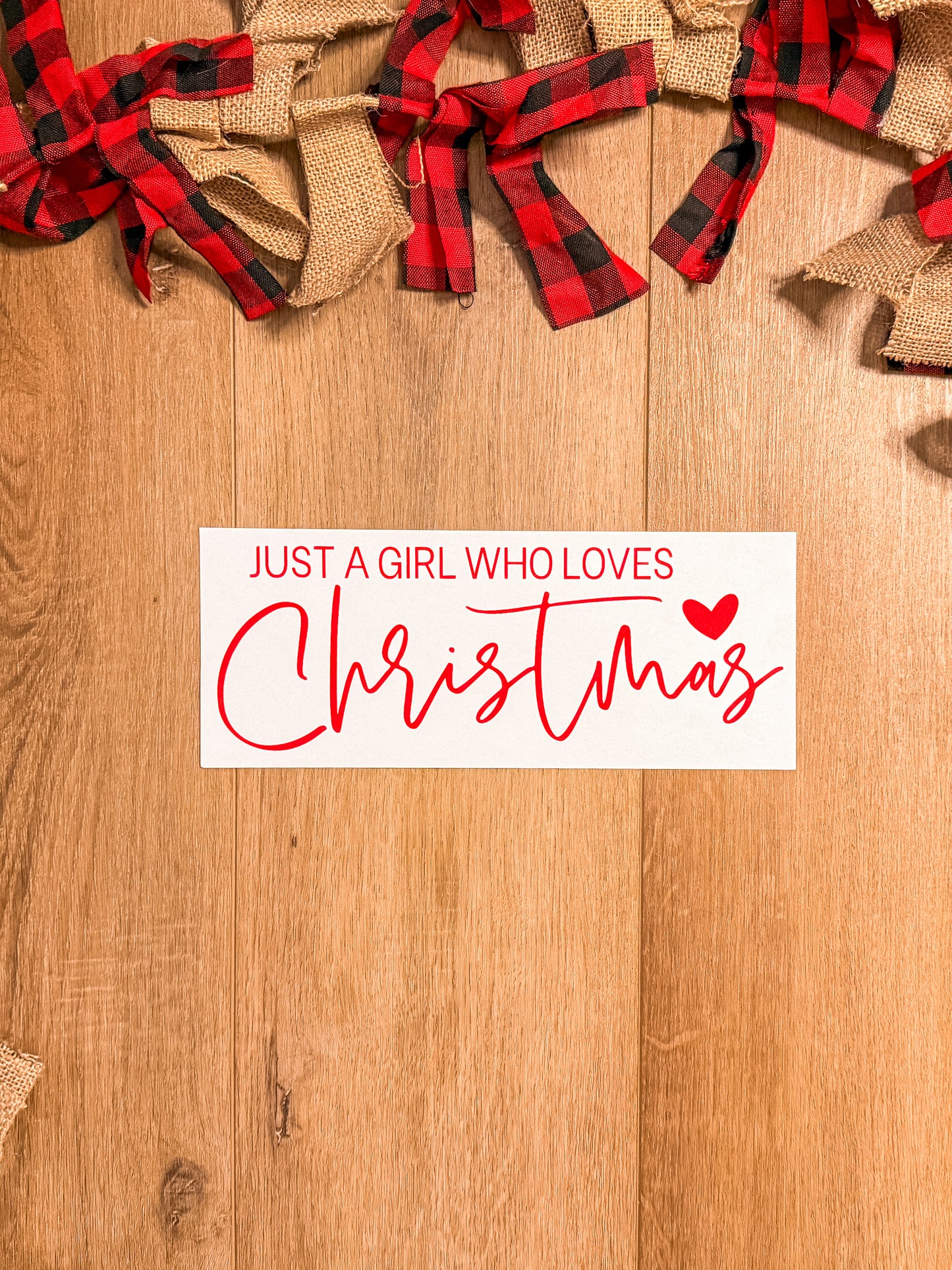 Just a Girl who Loves Christmas| Apparel