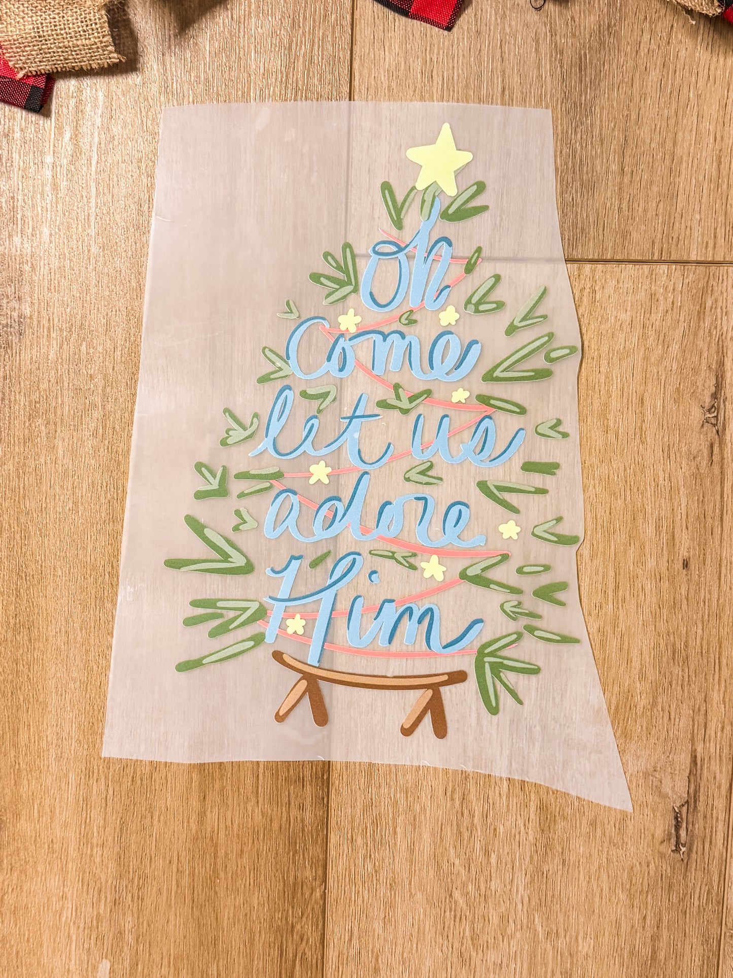 O Come let Us Adore Him| Apparel