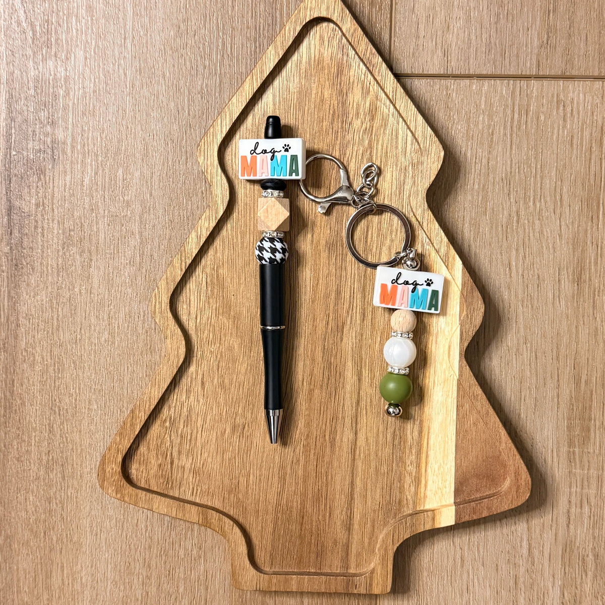 Dog Mom set| Pen + Keychain