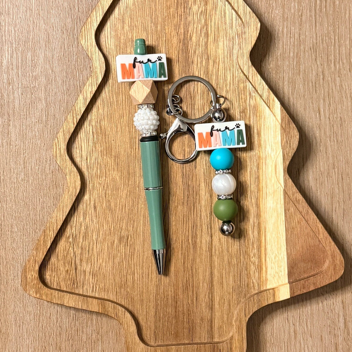 Fur Mama Set| Pen + Keychain