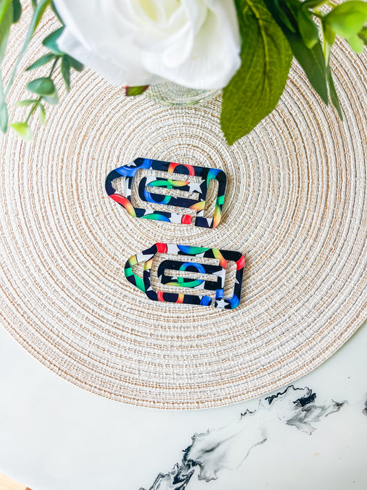 *New Style* Autism Infinity Jumbo Paperclip Bookmark