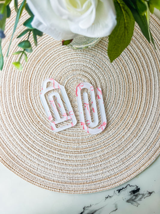 *New* Coquette Bows Jumbo Paperclip Bookmark