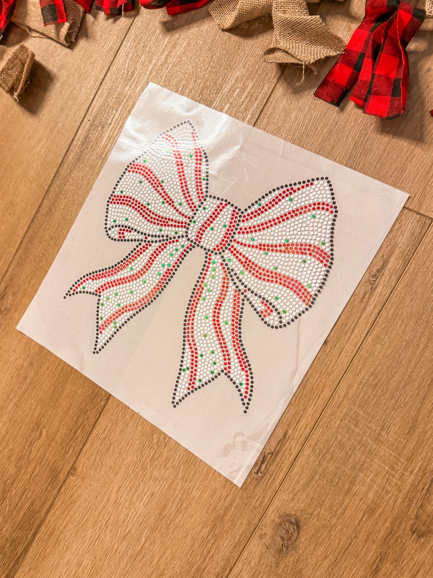Spangle Christmas Cake Bow| Apparel