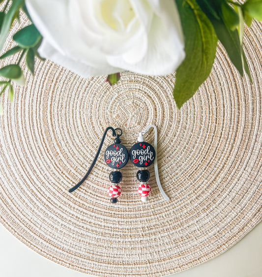 Good Girl| Beaded Keychain