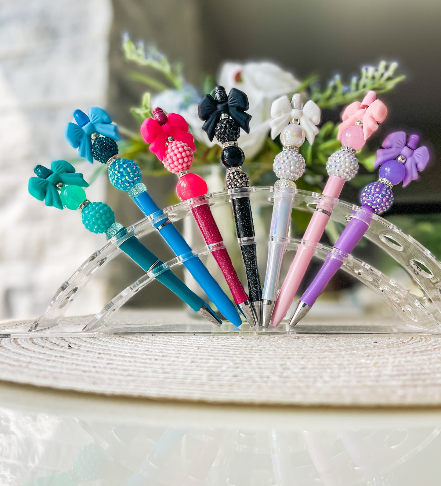 Bow Beaded Pens